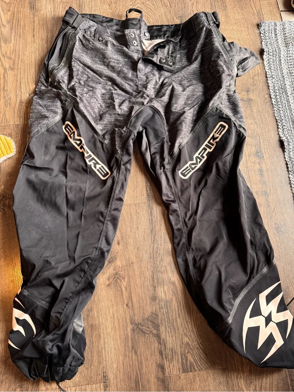 Black Men's Paintball Pants